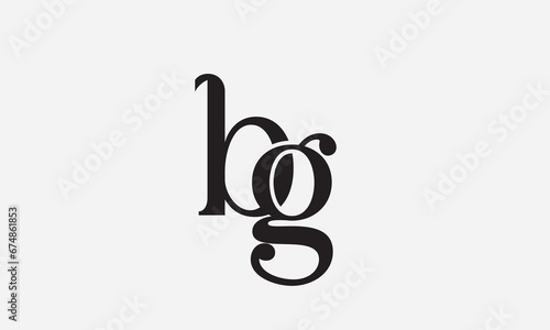 bg gb Lowercase Letter Initial Logo