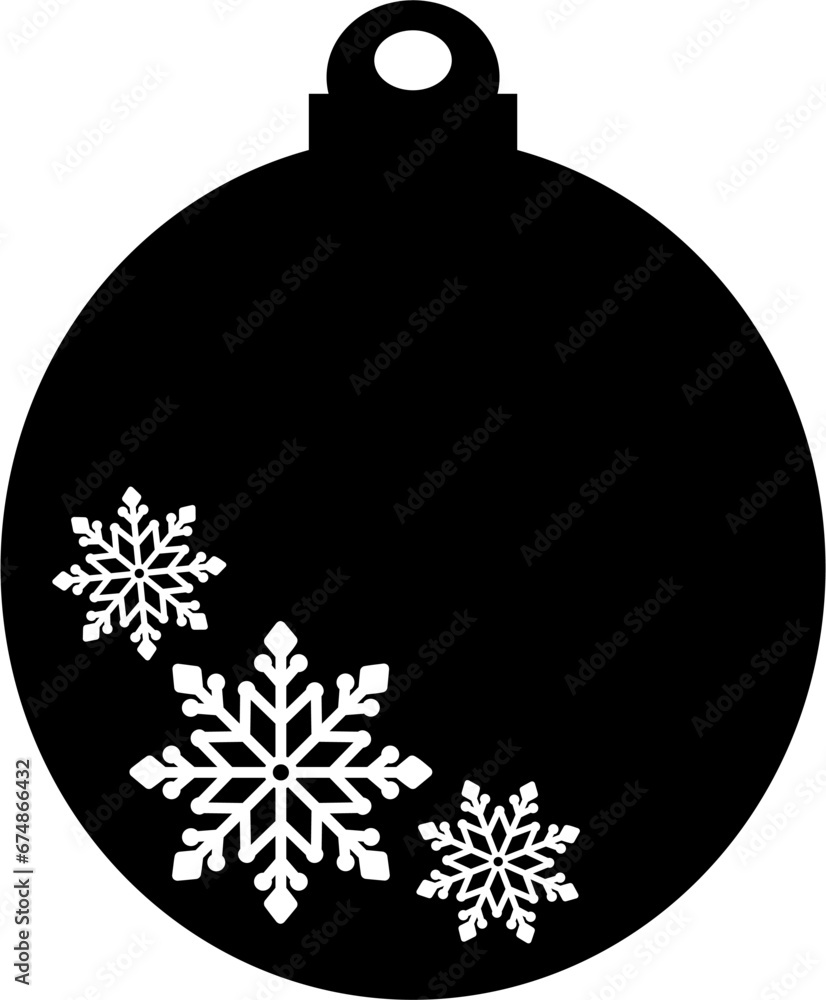 Fototapeta premium Vector tag. Label for price stick. Christmas tag