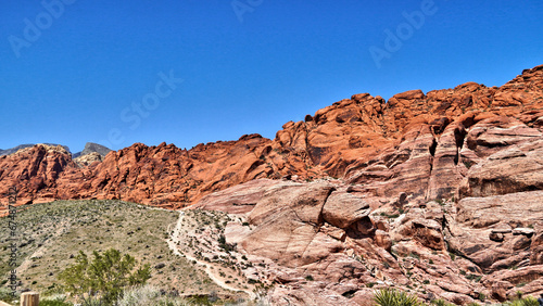 Beautiful, majestic Red Rock Canyon near Las Vegas, Nevada © Gary