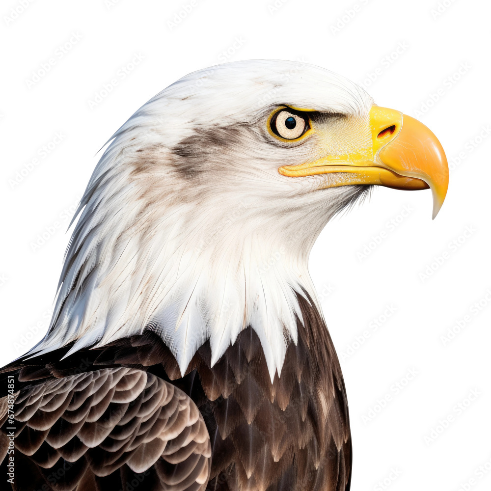 Fototapeta premium Bald Eagle Raptor Portrait