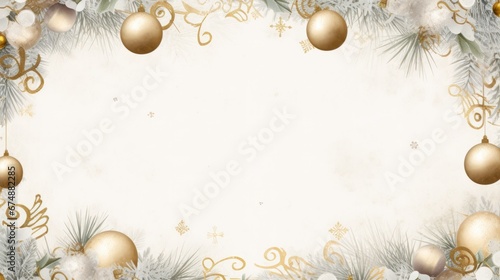 vintage christmas style background for text