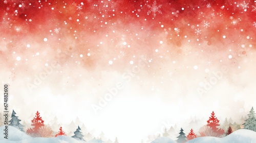 watercolor christmas style background for text © Nicolas Swimmer