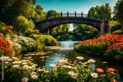 bridge over the river © Muhammad