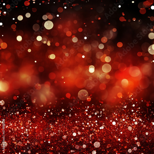 Christmas background red Holiday Christmas, dark background, New Year's patterns