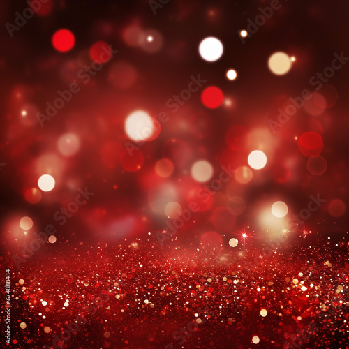 Christmas background red Holiday Christmas, dark background, New Year's patterns