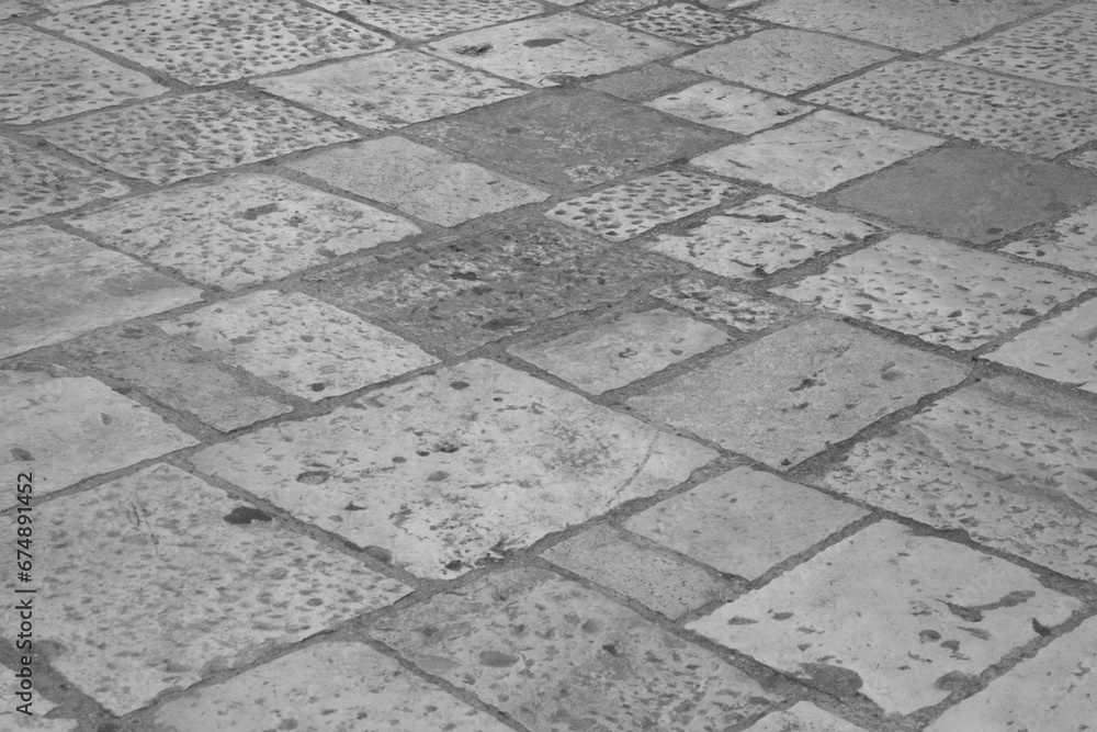 Fototapeta premium stone block paving