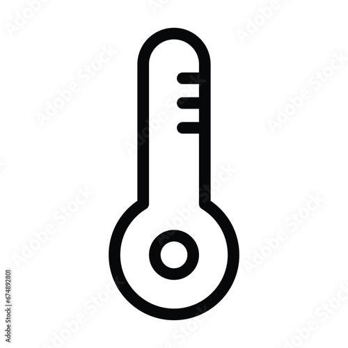 Thermometer icon design, illustration design