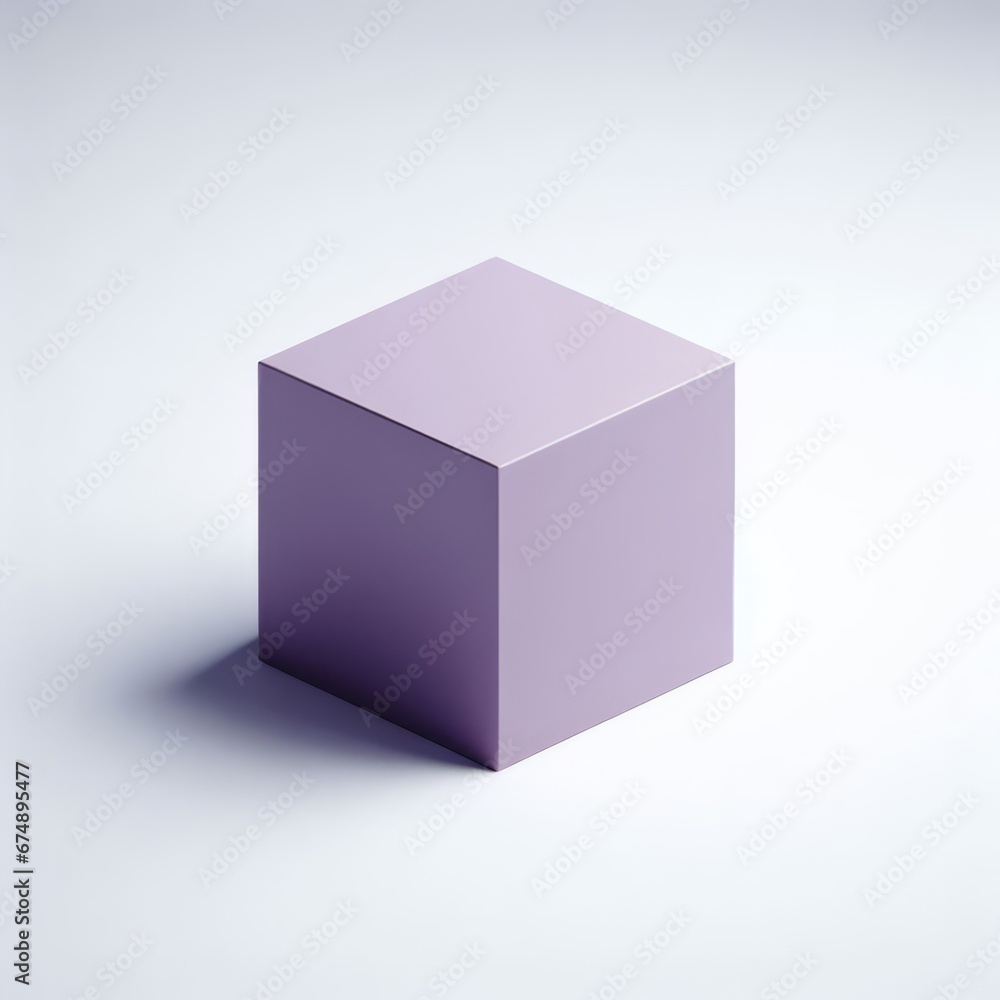 Naklejka premium 3d cube