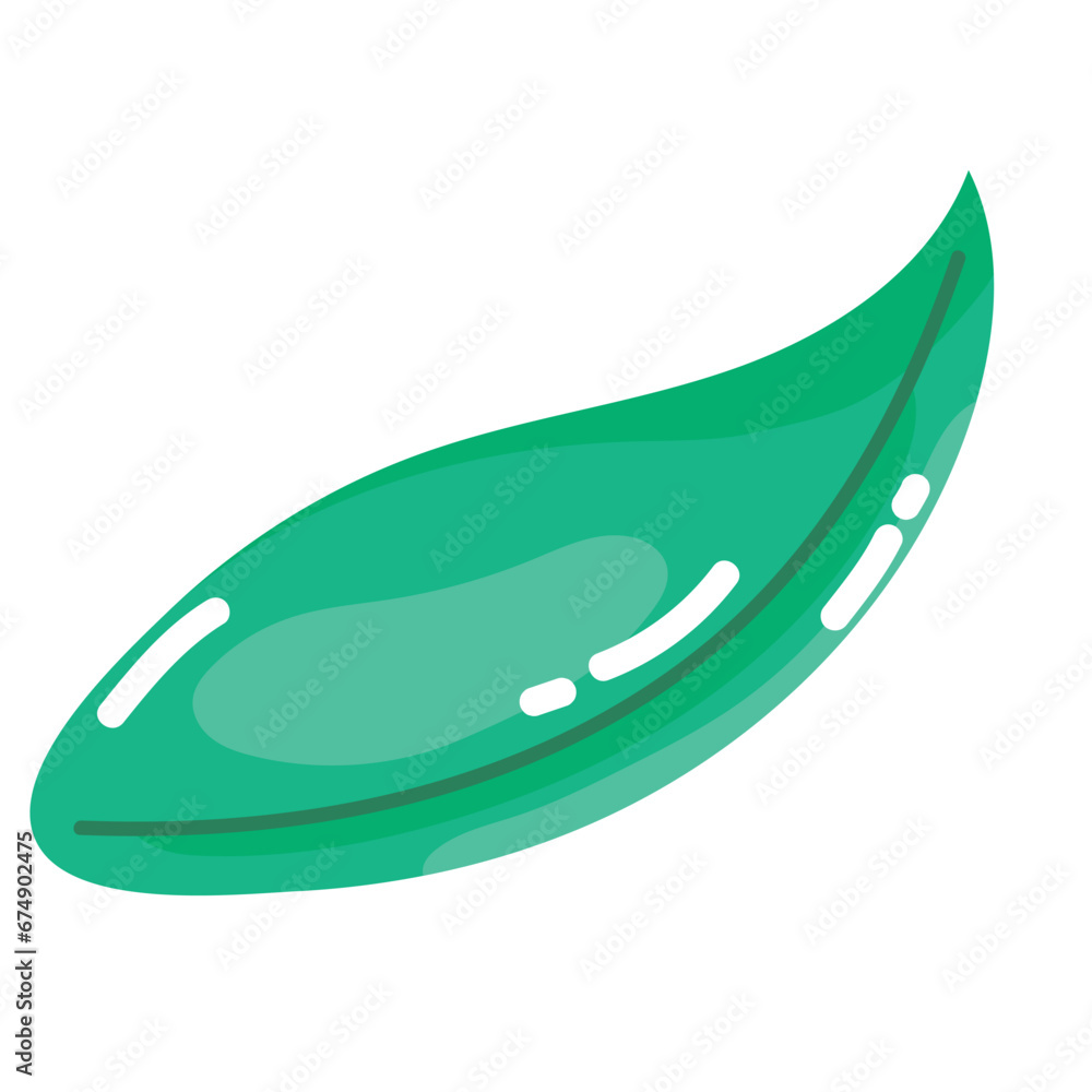 Isolated leaf icon Eco symbol Vector Isolated leaf icon Eco symbol Vector