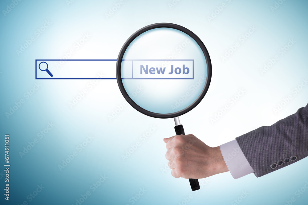 Concept of online search for new vacancies Concept of online search for new vacancies