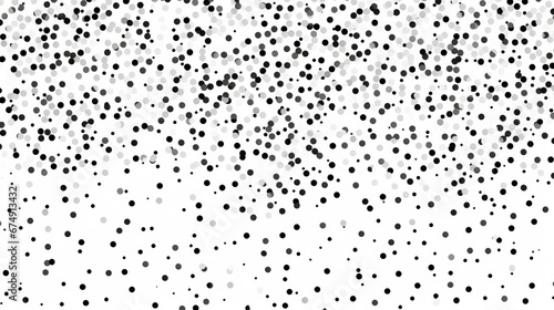 white background with black dots.