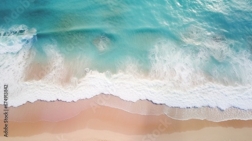 Drone photo Playa Ballenas  Cancun  Mexico