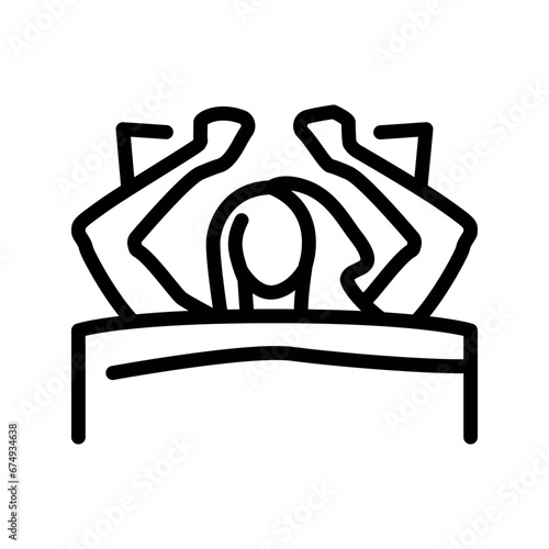 Orgasm color line icon. Pictogram for web page