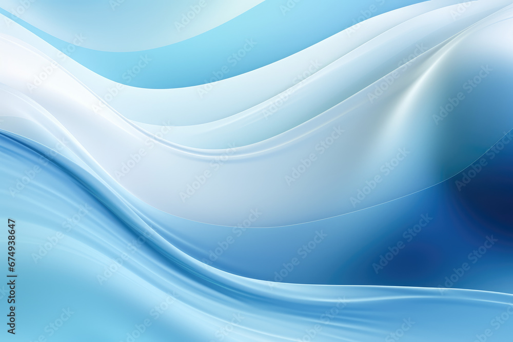 Beautiful futuristic Geometric background for your presentation. 3D wall in light blue and white tones. AI generated. Beautiful futuristic Geometric background for your presentation. 3D wall in light blue and white tones. AI generated.