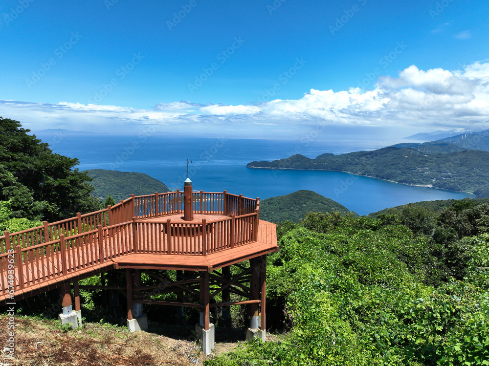 Fototapeta premium 愛媛県伊方町 権現山展望台