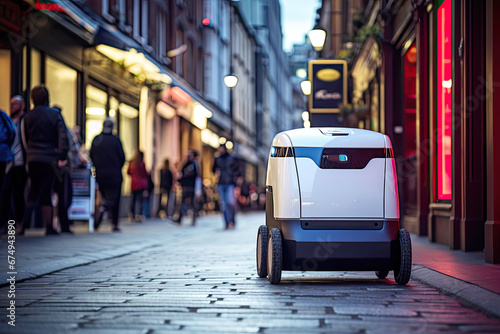 Robotic Delivery in the heart of London