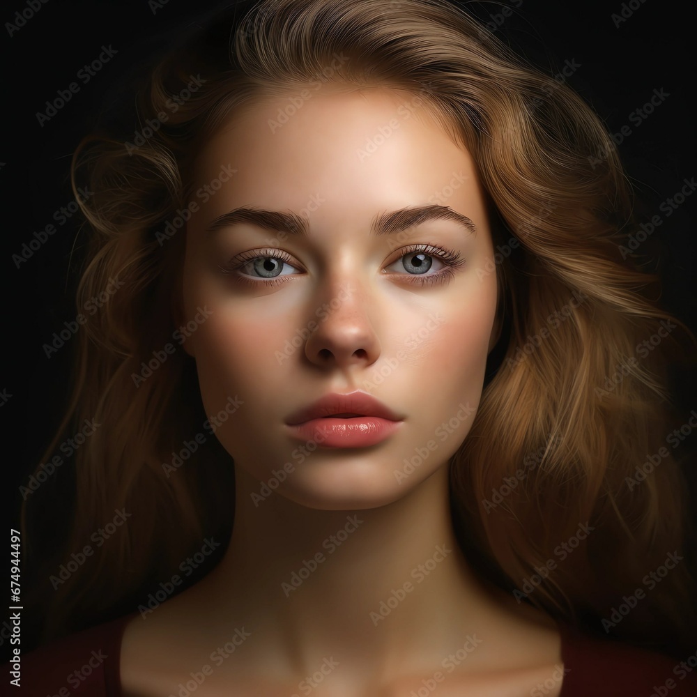 portrait of a person, Beauty And Skin Care Portrait Of Woman