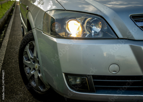 headlight of a car © Maylon