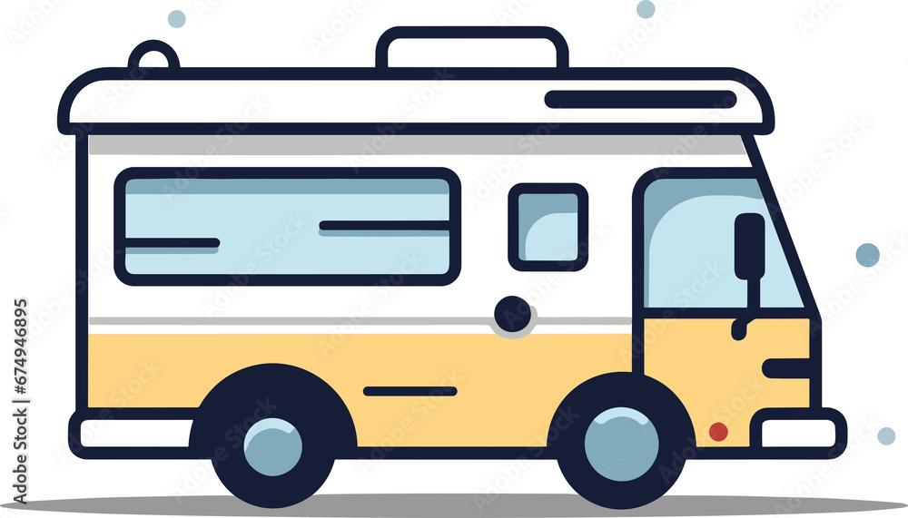 colorful foodtruck illustration colorful foodtruck illustration