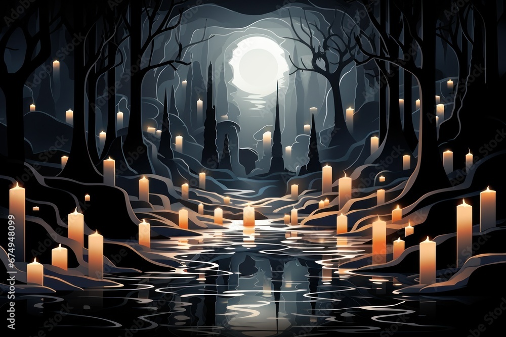 Candlelit Scenes - Generative AI Candlelit Scenes - Generative AI