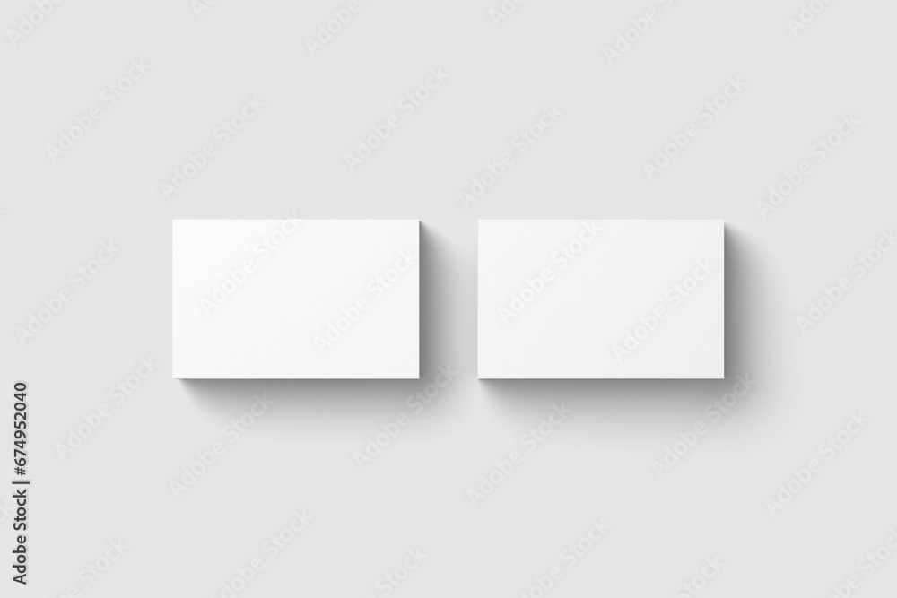 Business Card Mockup 3D Rendering Business Card Mockup 3D Rendering