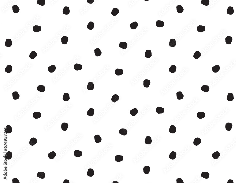 Pattern doodle dots on a transparent background, black hand drawn element. Modern abstract design for print and textile Pattern doodle dots on a transparent background, black hand drawn element. Modern abstract design for print and textile