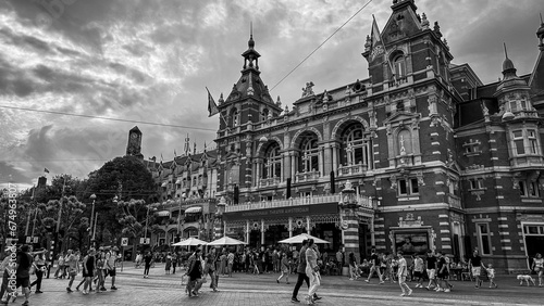 amsterdam central station photo