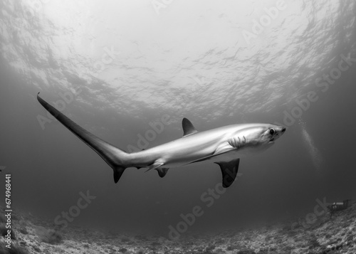 Wallpaper Mural Thresher Shark Torontodigital.ca