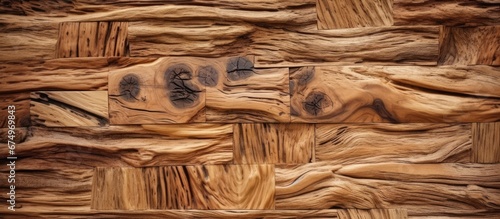 The background of the art piece showcased a stunning blend of natural wood textures highlighting the fine grain and artistic approach to incorporating industrial materials in a textured mann photo