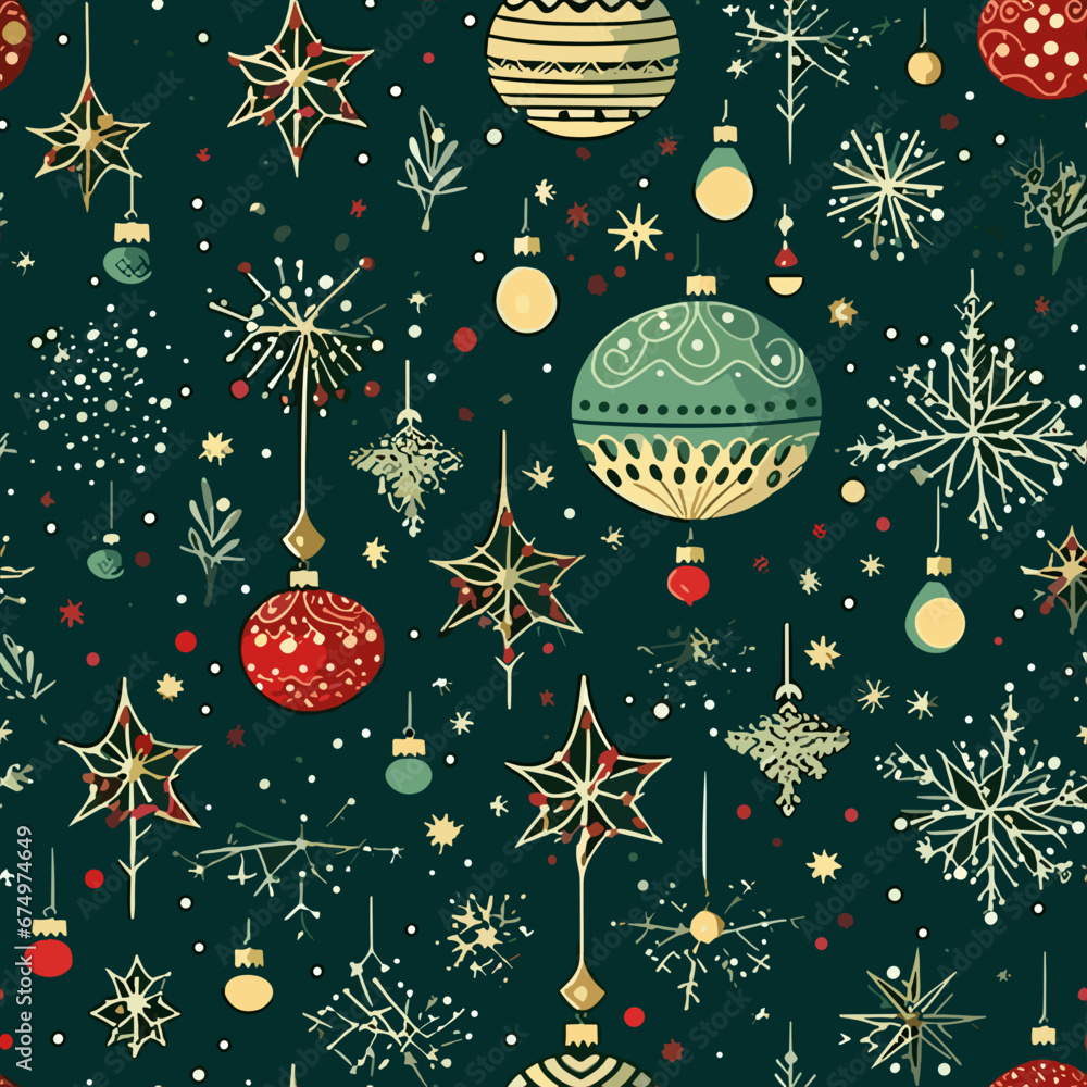 Christmas pattern, Present wrapper Christmas pattern, Present wrapper