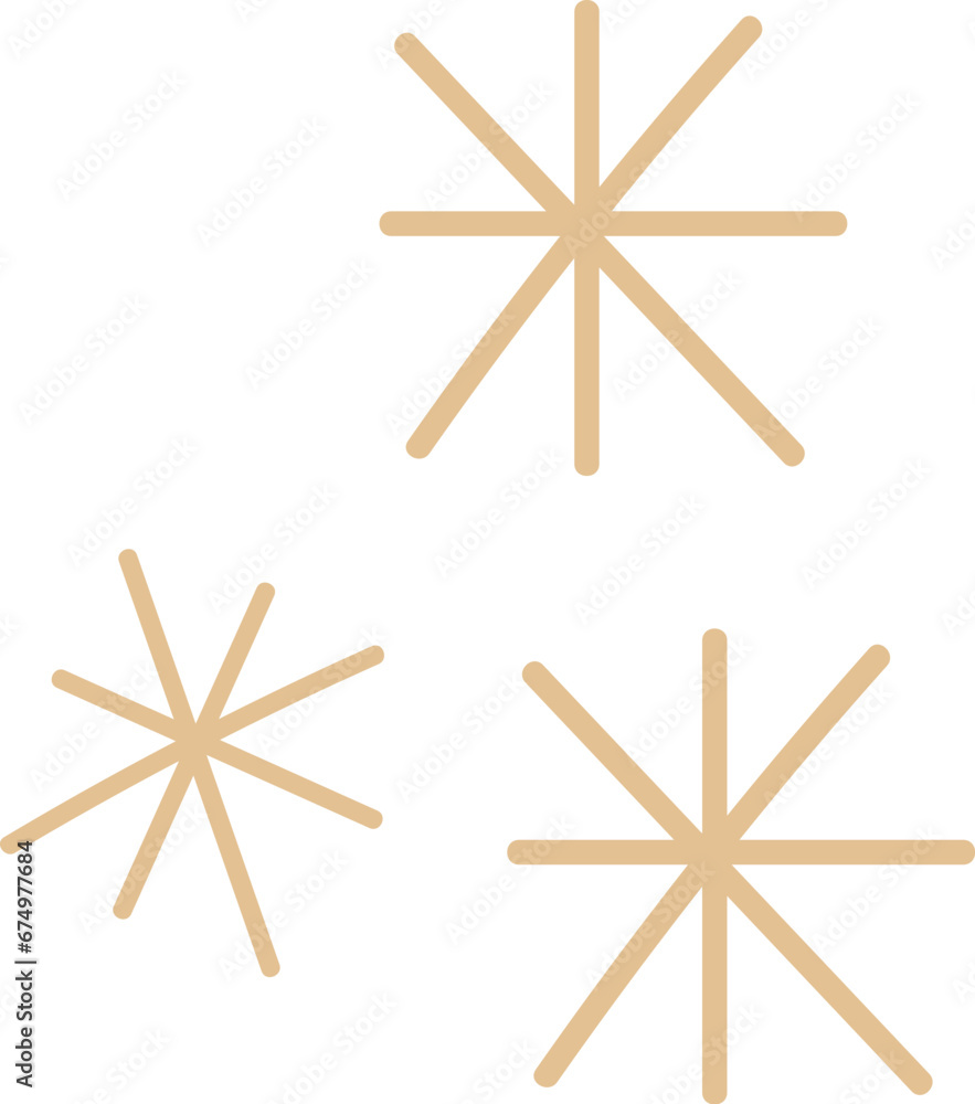 Abstract Stars Doodle Abstract Stars Doodle
