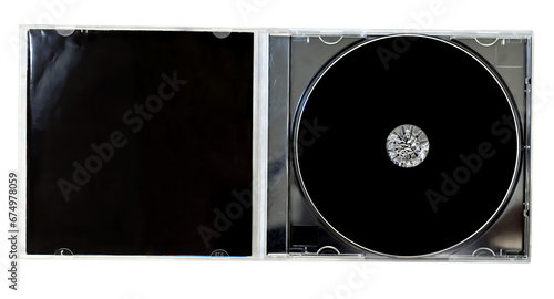 Opened CD jewel case  photo