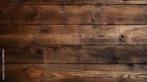 Brown wooden surface, a rustic wood texture.