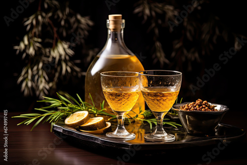 Sake and shochu cocktails christmas and new year japan recipes photo