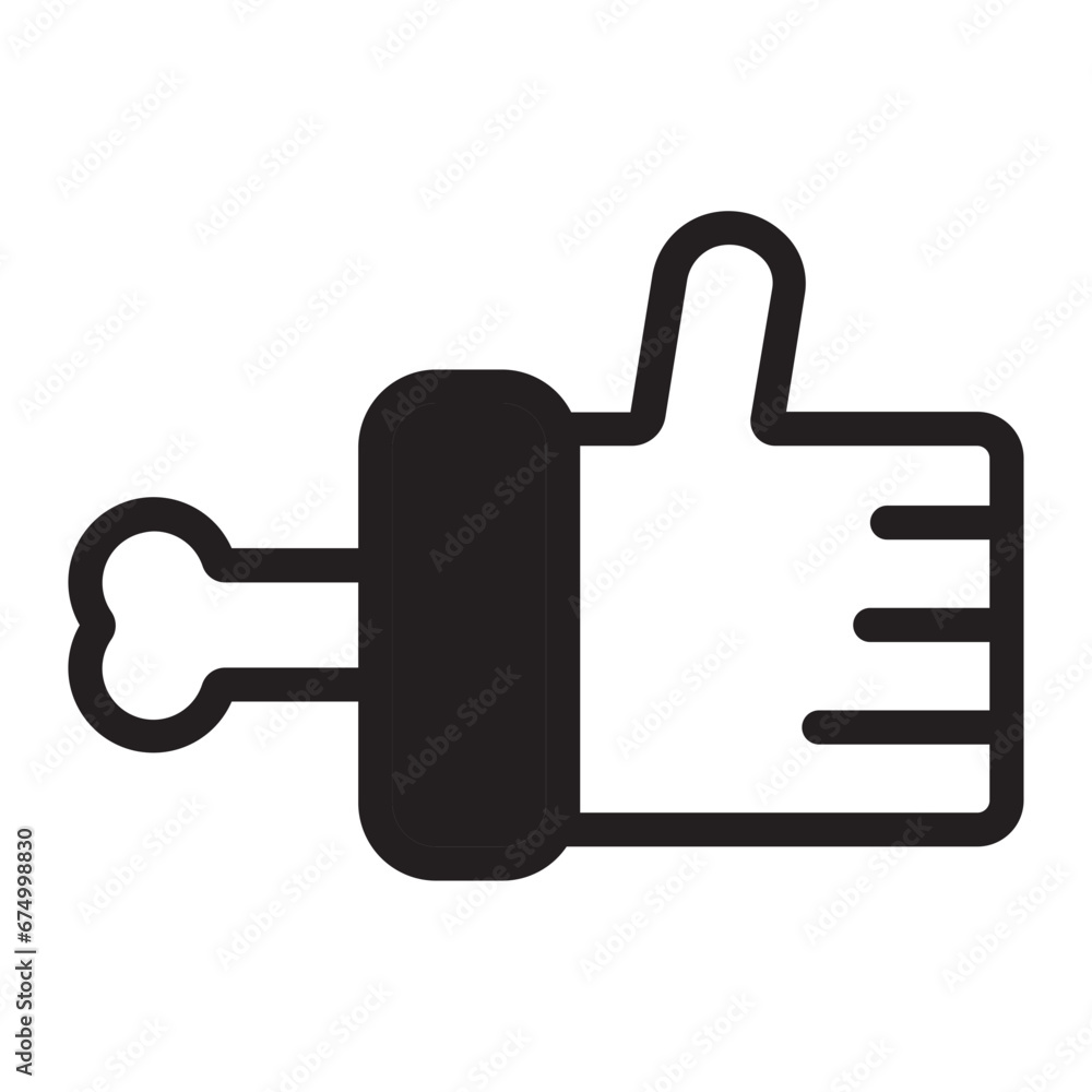 Obraz premium Dead halloween hand