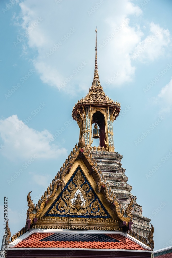 Fototapeta premium Grand Palace, a magnificent Buddhist temple in Bangkok, Thailand.