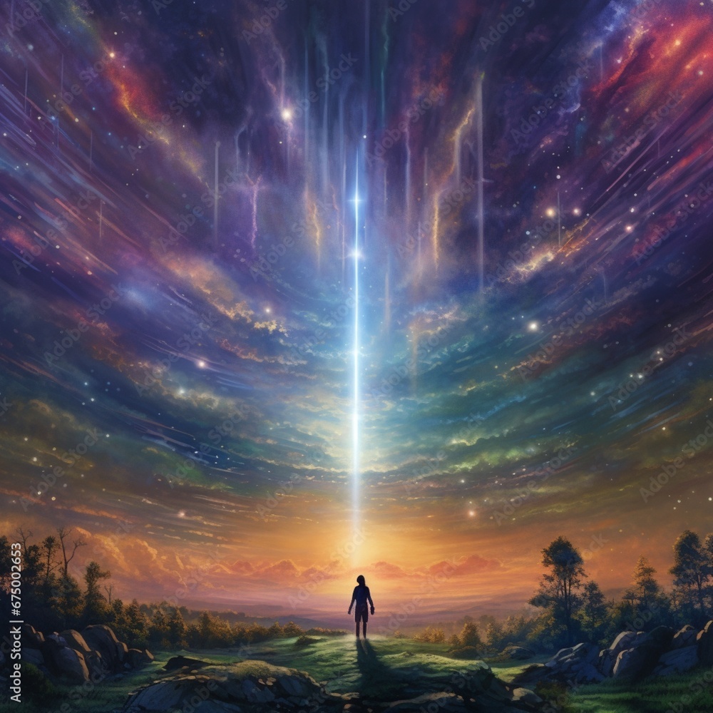 Cosmic viewing amazing galaxy web wallpaper image AI generated art Cosmic viewing amazing galaxy web wallpaper image AI generated art