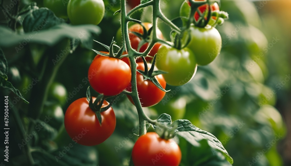 Growing fresh tomatoes: Capturing the journey from bush to table Growing fresh tomatoes: Capturing the journey from bush to table