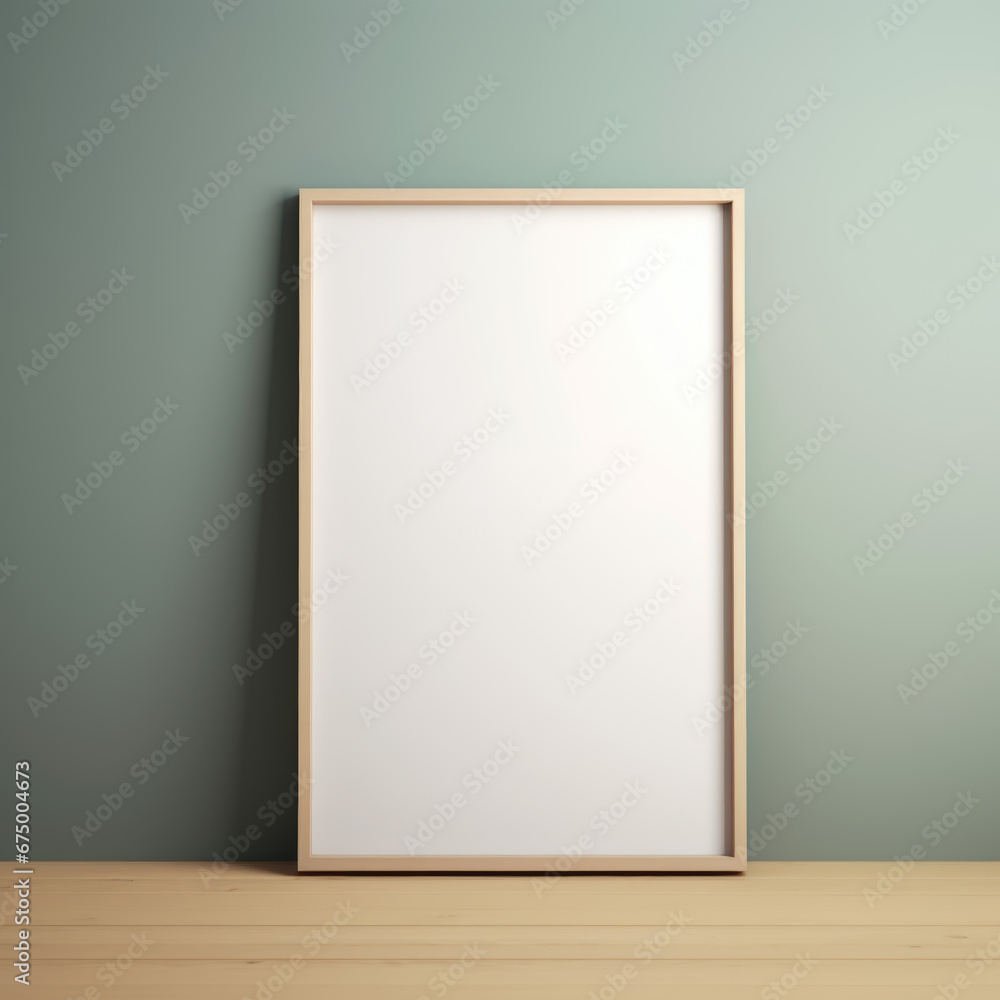 Elegant Minimalism Mockup Poster. Art Style, Sophisticated Framed Poster, Perfect for Modern Design Visualizations. Generated AI. Elegant Minimalism Mockup Poster. Art Style, Sophisticated Framed Poster, Perfect for Modern Design Visualizations. Generated AI.