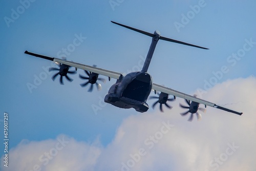 Airbus A400M in flight photo