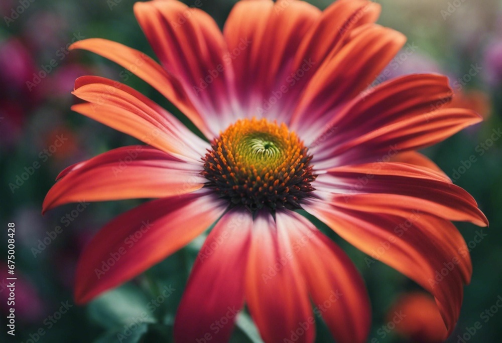 A close-up of a vibrant orange coneflower A close-up of a vibrant orange coneflower