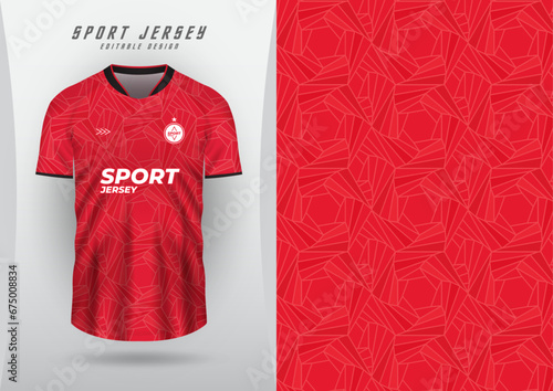 background for sports jersey football jersey running racing jersey red rose pattern