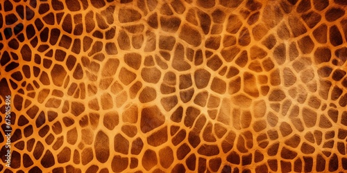 giraffe texture pattern seamless repeating brown burgundy white orange. © JW Studio