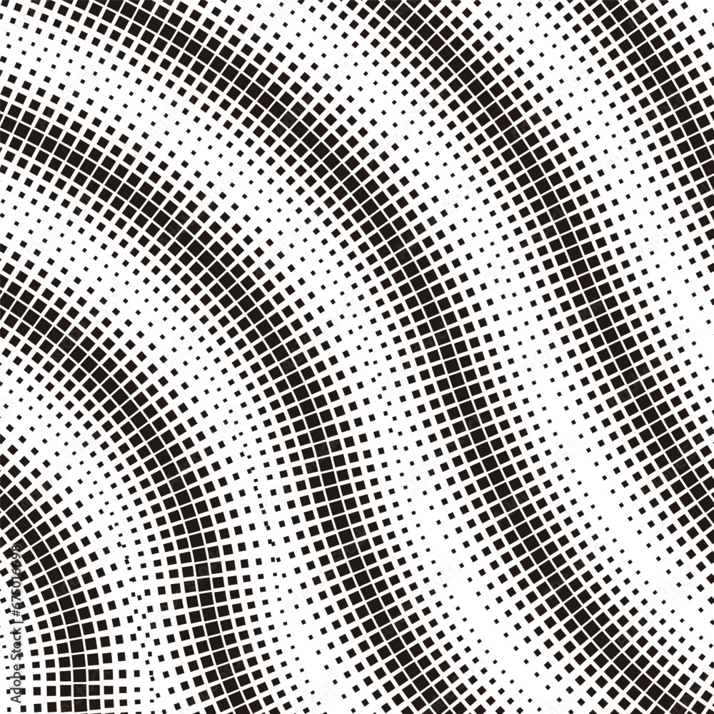 abstract halftone background black and white.
Vector Format 