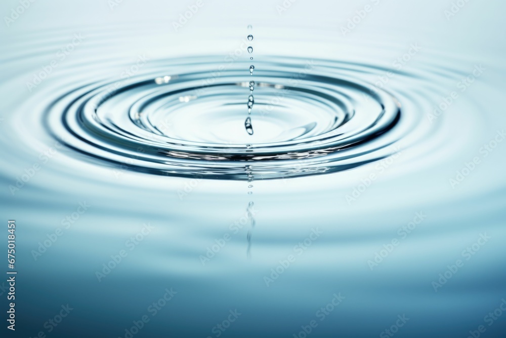 AI generated illustration of A tranquil body of water under the light AI generated illustration of A tranquil body of water under the light