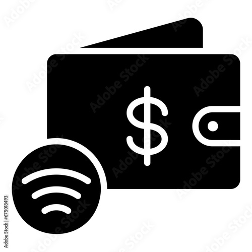 ewallet glyph icon