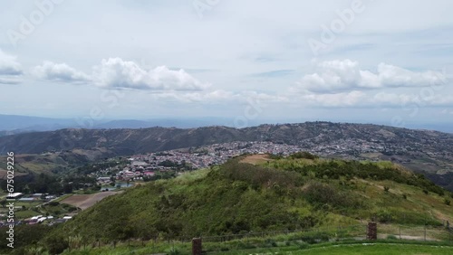Wallpaper Mural Aerial visual with Drone of the town of Sarane, located in the state of Lara, Venezuela Torontodigital.ca
