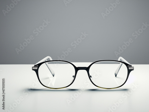 occhiali da vista spazio per la copia  photo