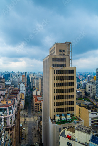 Aerial view of buildings in the city center of Sao Paulo - Brazil © Eduardo Frederiksen