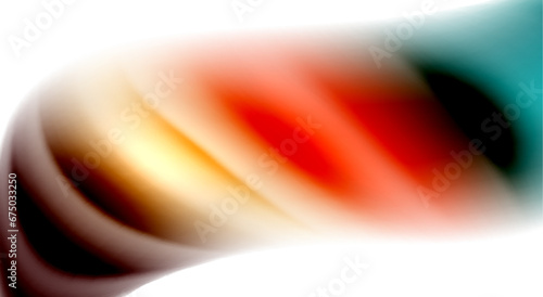 Color mixing liquid rainbow shape background